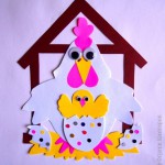 Курочка с цыпленком